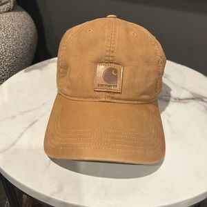 Carhartt Tan Logo Hat. Like new